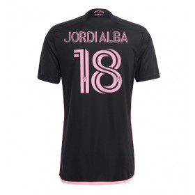 Inter Miami Jordi Alba #18 Borte skjorte 2024-25 Kortermet